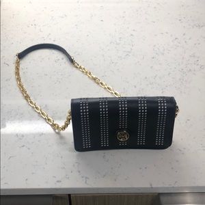 Tory Burch cross body clutch